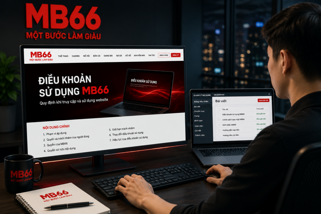 Hệ thống quản lý và vận hành website MB66