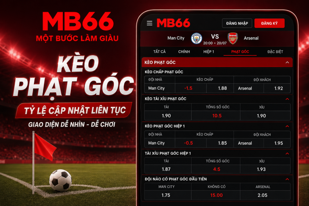 Tìm hiểu về kèo phạt gốc của Mb66